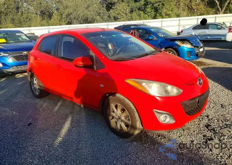 2011 Mazda Mazda2 z USA, uszkodzony, nr VIN JM1DE1HY6B0130189